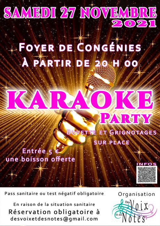 Affiche Karaoke