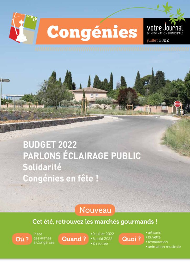 thumbnail of VOTRE JOURNAL – 2022 07